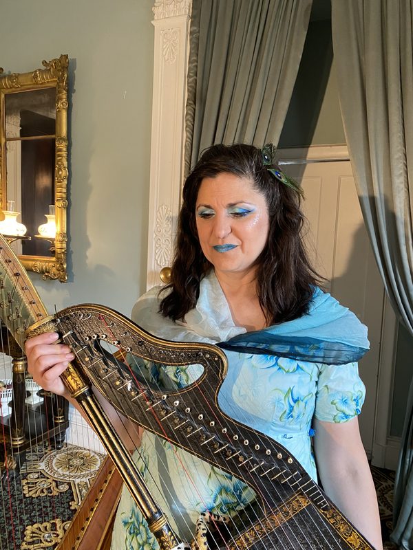 Fun with a historical dital harp