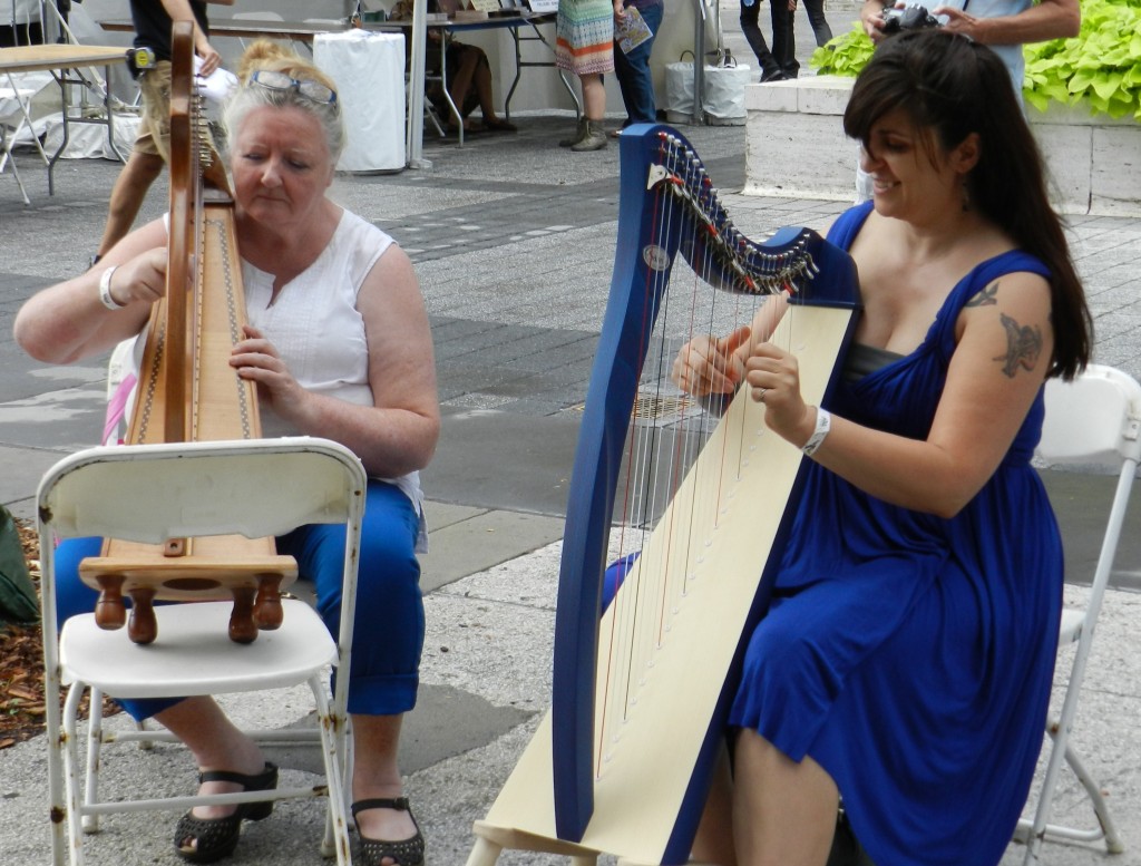 Mia and Pauline at Lincoln Center